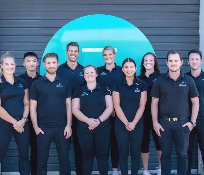 The team at Elite Health Performance, a Mastered Marketing client